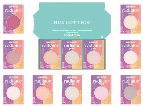 Rust-Oleum Radiator Paint in Satin Finish – Sweet Pinks Tester Box