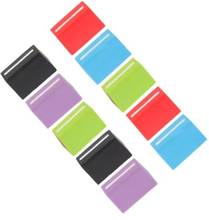 HEMOTON 10 Stück Gerade Schieberkappe Fader Knöpfe Fader Knöpfe Fader Knopf Ersatz Mixer Zubehör Potentiometer Knopf Fader Kappen Mixer Schieberegler Konsole Mixer