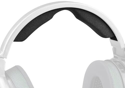 SOULWIT Replacement Mesh Fabric Headband Pad Kit for Sennheiser HD660S/HD660S2/HD650/HD600/HD6XX/HD58X/HD580/HD565/HD545/HD535 Headphones, Headset Head Band Top Cushion Cover Repair Part (2-Bulges)