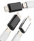 Micro USB macho a USB C tuerca adaptador (3 unidades) cable de carga tipo C hembra USB micro enchufe USB Micro Plug Data Sync Charging Converter Android Cargador Accesorios Compatible para Samsung