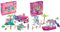 MEGA Barbie Car Building Toys Playset, Dream Camper Adventure with 580 pieces & Barbie Dream Boat, building toy for boys and girls + 6 years, includes 317 blocks, 3 dolls and accessories, HPN79