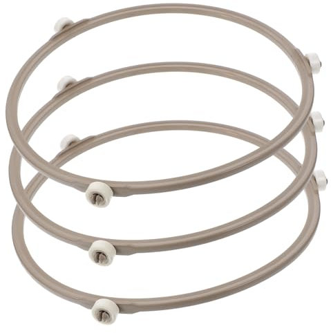 Alipis 9pcs Microwave Accessory Kit Turntable Ring Replacement Tray Support Ring