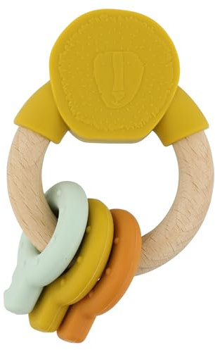 Trixie Aktivitätsring aus Holz aus Silikon, Mr. Lion