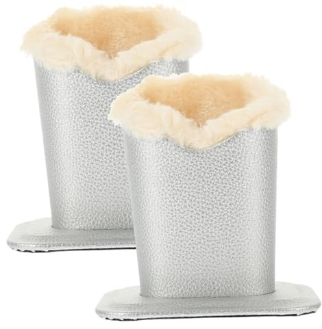 GALPADA 2pièces Support À Lunettes Cuir Doublé Peluche Lot De Supports Pour Lunettes Avec Design Ouvert Pour Maison Et Bureau