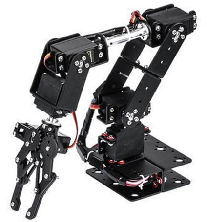 Booso 6DOF Roboter Mechanischer Arm Klemmklauensatz DOF Manipulator Industrieller Manipulator für Robotik