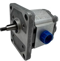 Pompe hydraulique, pompe à engrenages, 1,8 l/min, 250 bar, axe conique 1:8, ports gaz (BSP), montage européen marque Hydrosila. Pour tracteur, presse hydraulique et groupe hydraulique