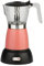 ETZRYSYB Caffettiera elettrica per moka, caffettiera espresso, adatta per cucina e ufficio (rosa)