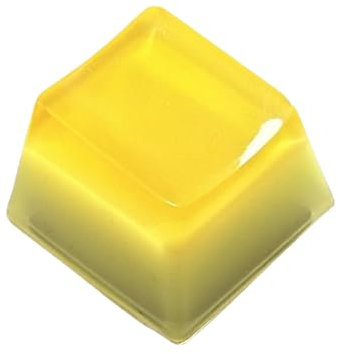 YIZITU Resin Puddings Translucent Keycap 3D Jelly Drop Glues Backlit Shines Through Keycap For Mechanical Gaming Keyboards