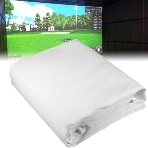 Golf Simulator Impact Screen, HD Projection for Indoor and Outdoor Training, Double-Layer Virtual Display Target Cloth