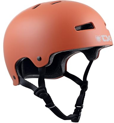 TSG Schutzausrüstung - Helm Evolution Solid - Satin Redwood S/M