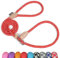 Grand Line Retrieverleine mit Zugstopp, 150 cm Moxonleine Reflektierende Hundeleine, Sicher Dauerhafte Trainingsleine Moxonleine für Kleine Mittlere und Große Hunde - 10mm, Rot