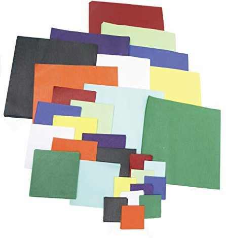 Scola Tissue Paper Die Cut Shapes Pack, 1,440 Pieces, Assorted Colours & Sizes, School Supplies, Art and Crafts Projects, Children's Craft Projects, For Kids