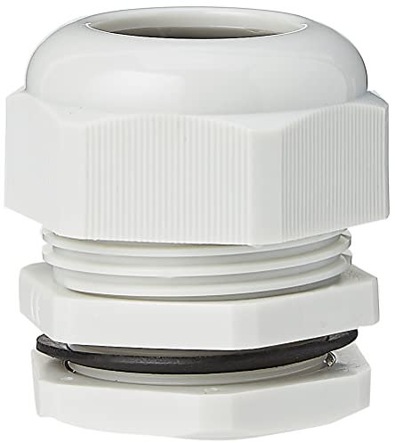 Pro Power m40GREY1 Nylon Cable Gland, Grey, m40, 32 mm