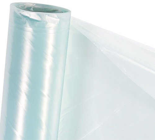 HaGa UV4 Gewächshausfolie 8m x 33m transparente PE Folie - als Folientunnel, Gewächshaus, Tomatenhaus | Witterungsbeständig | UV-beständig