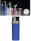 Feuerzeug Modell Sidekick Metallic Color als Normal- oder Pfeifenfeuerzeug 3-Fach verstellbar 0, 45, und 90 Grad (Blau - 1 Feuerzeug)
