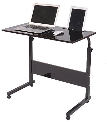 SDHYL Table d'appoint mobile pour cuisine, étagère de rangement avec roulettes pour chambre à coucher, salon