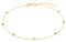 Amor Armband Damen Armschmuck, 17+2 cm, Gold, Kommt in Schmuck Geschenk Box, 2027786