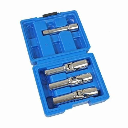 US PRO Tools 5639 Lot de 3 douilles UJ profondes 8 mm, 10 mm, 12 mm