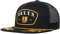 Brixton Peace Shield MP Trucker Cap Basecap Baseballcap Flat Brim (One Size - schwarz)