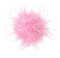 Slakerbe Brosche Pin damen, Feder Brosche Flauschige, Mehrfarbig, Kleidung Brosche Hut Dekorative für Party Stage Performance, Pink