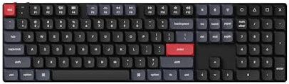 Keychron K5 Pro Wireless QMK/VIA Custom Mechanical Keyboard, 100% Full Size Layout 108 Key Programmable, Ultra-Slim White Backlit Low Profile Gateron Brown Switch Bluetooth/Wired for Mac Windows Linux