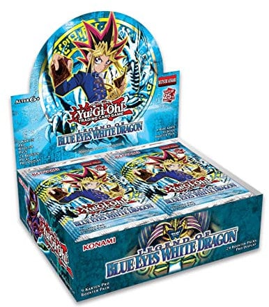 Yu-Gi-Oh! TRADING CARD GAME Legend of Blue Eyes White Dragon Display-Deutsche Ausgabe, 25th Anniversary Edition