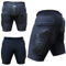 PROANTI Protektorenhose Ski Snowboard Protektorenshorts Motocross BMX Protektor Short Hose - XS