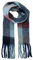 FASHION YOU WANT Damen Web Strickschal mit buntem Karo Muster und langen dicken Fransen, warmer Winter, Stola (S14)