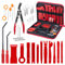 MumdoYAL 28 Stück Outillage Mecanique Auto,Kit Nettoyage Voiture,Covering Voiture,Zubehör Befestigung Clips Removal Reparatur Werkzeuge