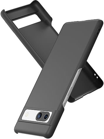 Veaipi Handyhülle für Google pixel8 Pro 5G Hülle,Linsenschutz Stoßfest Fingerabdruckfest Mattierte Textur PC,Super Abriebfest Leichte und Glatte Haptik Pixel8 pro 5G Smartphone Case Schwarz