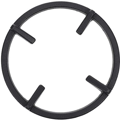 Cabilock 1 Stück Gasherd-Halterung Bratpfannen-Zubehör Gasherd-Halter Stahl-Wok-Rack Küche Wok-Brenner Pfannenständer Gasherd-Racks Herd-Wok-Rack Rutschfestes Wok-Rack Gusseisen