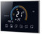 CNANRNANC Termostato intelligente nero per caldaia, termostato programmabile, AC 95-240 V