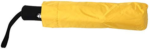 aqxreight 38.6x23.6in Portátil 8 Huesos de Paraguas 3 Sombrillas Automáticas Plegables Paraguas de Lluvia y Sol Anti UV Paño de Paraguas de Doble Capa Amarillo para Viajes Al Aire Libre