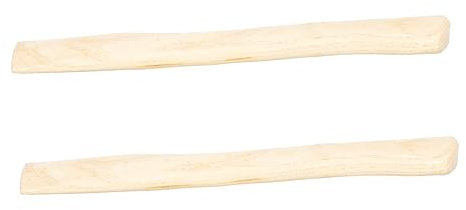 Hohopeti 2pcs Wooden Handle Renovation Kit Replacement Handle for Outdoor Supplies