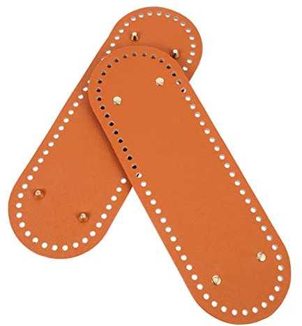 2 Stücke 30 * 10cm Taschenboden Zum Häkeln Groß Oval Boden Für Taschen Mit Löchern Für Taschen Häkeln Handtasche Schultertasche DIY Zubehör