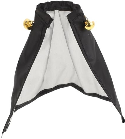UPKOCH Figur Umhang Kleidung Für Figuren Minikleidung Für Puppenkleidung Dekore Für Puppenkleider Puppen-DIY-umhang Puppenkleidung -deko-umhang Stoff Black