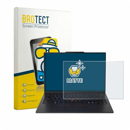 BROTECT Schutzfolie für Lenovo ThinkPad X1 Carbon Gen 13 14 | Entspiegelnder Displayschutz Made in Germany Matte Displayschutz-Folie Anti-Reflex Anti-Fingerprint Einfache Montage