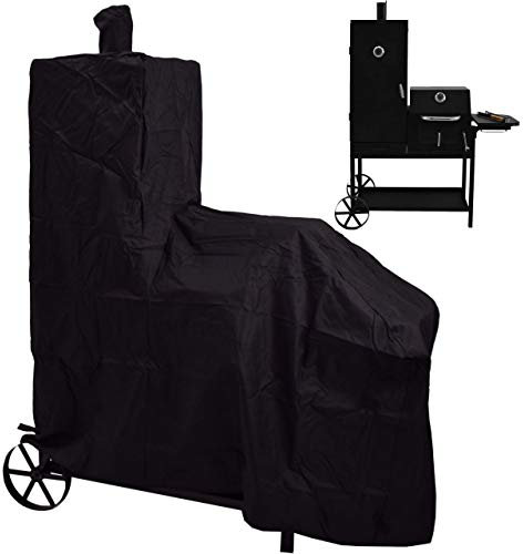 Abdeckplane AP-1000 Syntrox Germany Schutzhülle Regenplane Abdeckung Wetterschutzhülle für Smoker Bovini 2, Polyester
