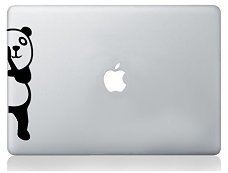 Panda MacBook Sticker Laptop Decal Vinyl Skin Mural Art Animal Pet Silhouette