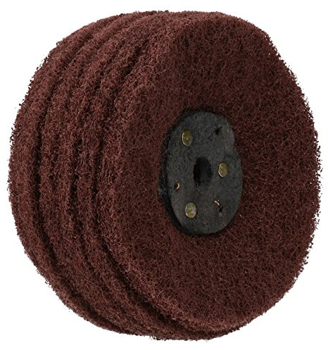 Fine Abrasive Scotch Mop Rust Paint Removal Remover Polishing 4 x 6 Row