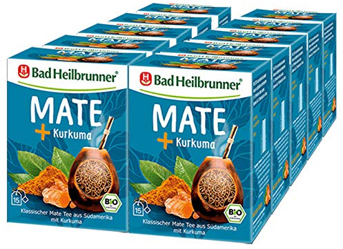 Bad Heilbrunner? Bio Mate + Kurkuma, 10er Pack