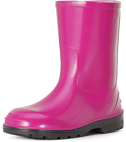 Ladeheid Stivali Bambino e Bambina in Gomma PVC LA-939 (Fucsia, 26 EU)