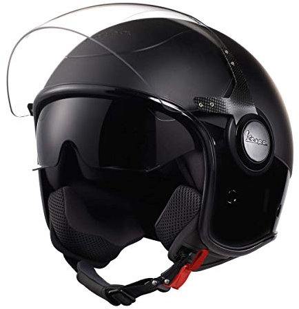 Jethelm Vespa VJ - Double Black