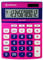 Osama Taschenrechner 12 Ziffern Metal Becolor rosa/blau