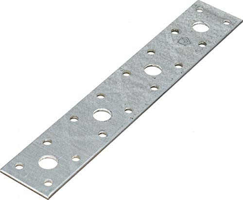 SS8 LP3 200x35 x2.5mm Flat Connecting Joining Plate Galvanised Heavy Duty Bracket Steel Sheet Timber Quality