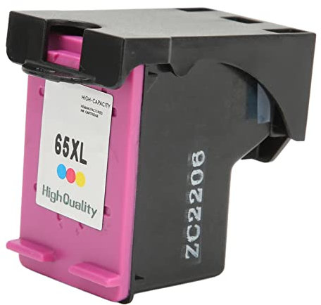 65XL Tintenpatrone, Ersatz-Druckerpatrone für Envy 5055 5052 5010 DeskJet 3755 2600 3752 2652 2655 2622 AMP 100 120 ENVY 5010 5012(H 65XLC Bunt)