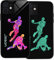 Personalised Case for iPhone 11, Slim Anti Scratch Glass panel with shockproof TPU Rims | Glow in the Dark Case | Custom Phone Case-Basketball-1