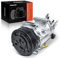 Frankberg Sistemi di condizionamento dell'aria Compressore aria condizionata con frizione Benzina Compatibile con C3 II SC Berlingo B9 3008 0U 307 308 9651911480, compreso l'olio preconfezionato