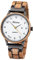Waidzeit BZ01 Bierzeit Uhr Herrenuhr Holz Edelstahl 3 bar Analog braun
