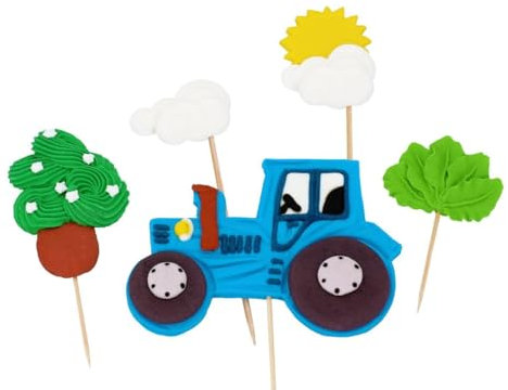 Pati-Versand Zuckerdekor Set Traktor 5tlg.